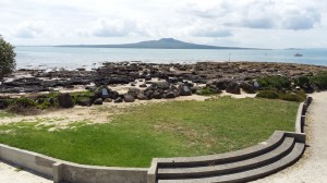 View from Takapuna Beach Holiday Camp