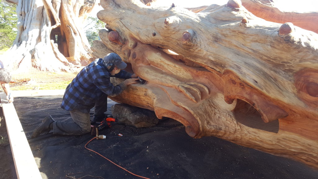 Finishing touches to the nymph